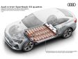Der neue Audi e-tron Sportback - Die Batterie verfügt über eine Kapazität von 95 kWh.