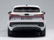 Audi Q3 Sportback (2026) - In der direkten Heckansicht sieht die Rückpartie sehr wuchtig aus.