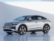 Audi Q4 Sportback e-tron - 125 kW Leistung gibt es beim kleinen Modell 35 - 220 kW sind es beim e-tron 50 mit Allradantrieb.