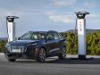 Audi Q6 e-tron - Q6 e-tron an 350 kW Ladesäule: Geladen wird aber maximal mit 250 kW.