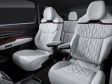 Audi Q9 (2027) Innenraum - Hier ebenfalls Sitzreihe 2 mit Blick auf Reihe 3.