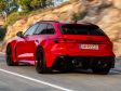 Audi RS 5 Avant (2026) - Heckansicht in Progressivrot