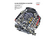 Audi RS4, Schnittzeichnung Motor