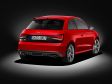 Audi S1 - Doppelendrohre und quattro lassen den S1 erkennen.