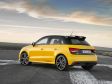 Audi S1 Sportback - Hinten gibt es Doppel-Endrohre und einen Hochglanz-schwarzen Einsatz.