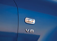 Audi S4 Cabrio - Der Kotflügel wird von einem V8 Symbol geziert.