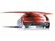 Audi Shooting Brake, Designskizze Exterieur