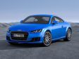 Audi TT Coupe 2014 - Außen wird der neue TT noch einmal kantiger. Der Hexagonal-Kühlergrill hält Einzug.