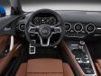 Audi TT Coupe 2014 - Der Innenraum ist extrem aufgeräumt. Kern des Infotainment-Konzepts ist das Instrumentendisplay mit allen relevanten Instrumenten und Infos.
