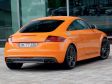 Audi TTS Coupe - Ein TTS Emblem ziert das Heck.