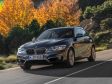 BMW 1er 3-Türer 2015 - Die Front ziemlich verändert. Das neue Modell ist fast mehr als ein Facelift