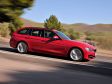 BMW 3er Touring - Melbourne Rot, Seitenansicht