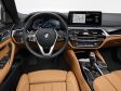 BMW 5er Limousine Facelift - Im Innenraum ändert sich nicht viel.