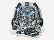 Der V8 Benziner mit 4,4 Litern Hubraum leistet in der Sieberner Reihe 330 PS.