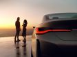 BMW Concept i4 - Genf 2020 - Die Rückleuchten sind jetzt vom 3er nicht sonderlich verschieden.