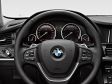 BMW X3 Facelift 2014 - Leichte Modifikationen gibt es bei den Instrumenten …