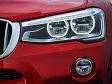 BMW X4 - Scheinwerfer im Detail - hier die LED-Ausführung