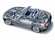 Schnittzeichnung des BMW Z4 Roadster.