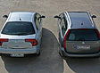 Citroen C5 - Heckansichten: Links die Limousine, rechts der Kombi