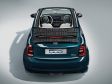 Der neue Fiat 500 - Blick durch das geöffnete Verdeck