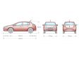 Fiat Bravo, Maße und Abmessungen