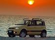 Fiat Panda 4x4, Sonnenuntergang am Strand