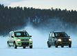 Fiat Panda 4x4, Winter, Schnee und Eis