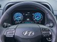 Hyundai Kona 2022 (Facelift) - Das digitale Cockpit hier im Bild ist Serie ab Ausstattung Trend.