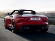 Jaguar F-Type Cabrio Facelift 2020 - Heckansicht Rot