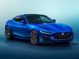 Jaguar F-Type Facelift 2020 - Frontansicht blau