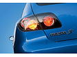 Mazda 3, Heckleuchten - Nacht