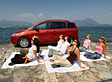 Mazda 5, Strand, Sonne, Ausflug mit sieben Mädels