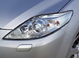 Mazda 5, Frontscheinwerfer