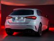 Mercedes A-Klasse Facelift 2023 - Und das gilt auch für hinten: Ausschließlich dezente Auffrischung.