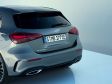 Mercedes A-Klasse Facelift 2023 - Heckansicht  Hybrid