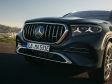 Mercedes AMG GLE SUV 2026 - Front Detail. Der Kühlergrill ohne Sternchen.