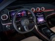 Mercedes C-Klasse T-Modell 2022 - Innenraum mit roter Ambientebeleuchtung - das ist im Wesentlichen so beibehalten.