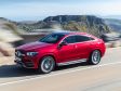 Mercedes GLE Coupe - Frontansicht in rot