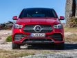 Mercedes GLE Coupe - Frontansicht, rot