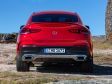 Mercedes GLE Coupe - Heckansicht, rot