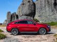 Mercedes GLE Coupe - Seitenansicht, rot