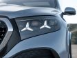 Mercedes GLE SUV Facelift 2026 - Sterne natürlich auch in den Scheinwerfern. Und wenn man genau hinschaut auch unten in den Umrahmungen der Lufteinlässe. Uns ist das irgendwie ein bisschen zu viel