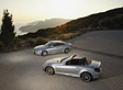 SLK and the sun is shining. Roadster meets viertüriges Coupe (SLS)