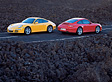 Porsche 911 Carrera (gelb) & Porsche 911 Carrera S (rot)