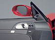 Porsche Boxster, Detail Tür - Außenspiegel