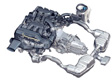 Porsche Boxster, Zeichnung Motor