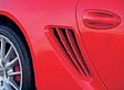 Porsche Cayman S, Lufteinlässe