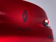 Renault Clio 2026 - Das Logo ist deutlich filigraner angebracht als gewohnt. Ohne Tamtam und Beleuchtungszirkus.Das passt zur Heckpartie des neuen Clio.