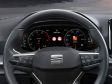 Seat Ibiza (Facelift 2021) - Lenkrad und Fahrer-Info-Display.