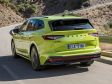 Skoda Enyaq iV RS - Heckansicht gelb